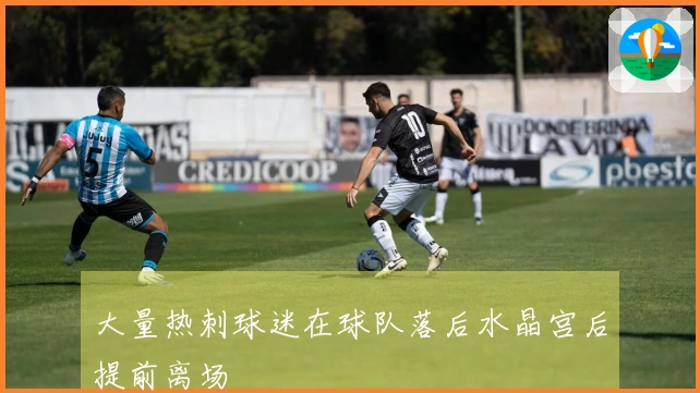 大量热刺球迷在球队落后水晶宫后提前离场